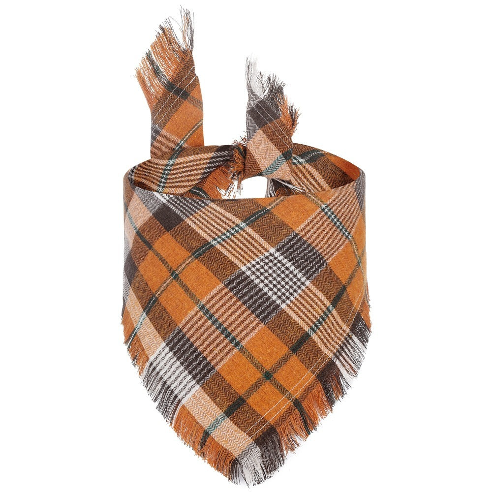Bandana Automnal pour Chien – Baroudog® FallSpirit Tartan