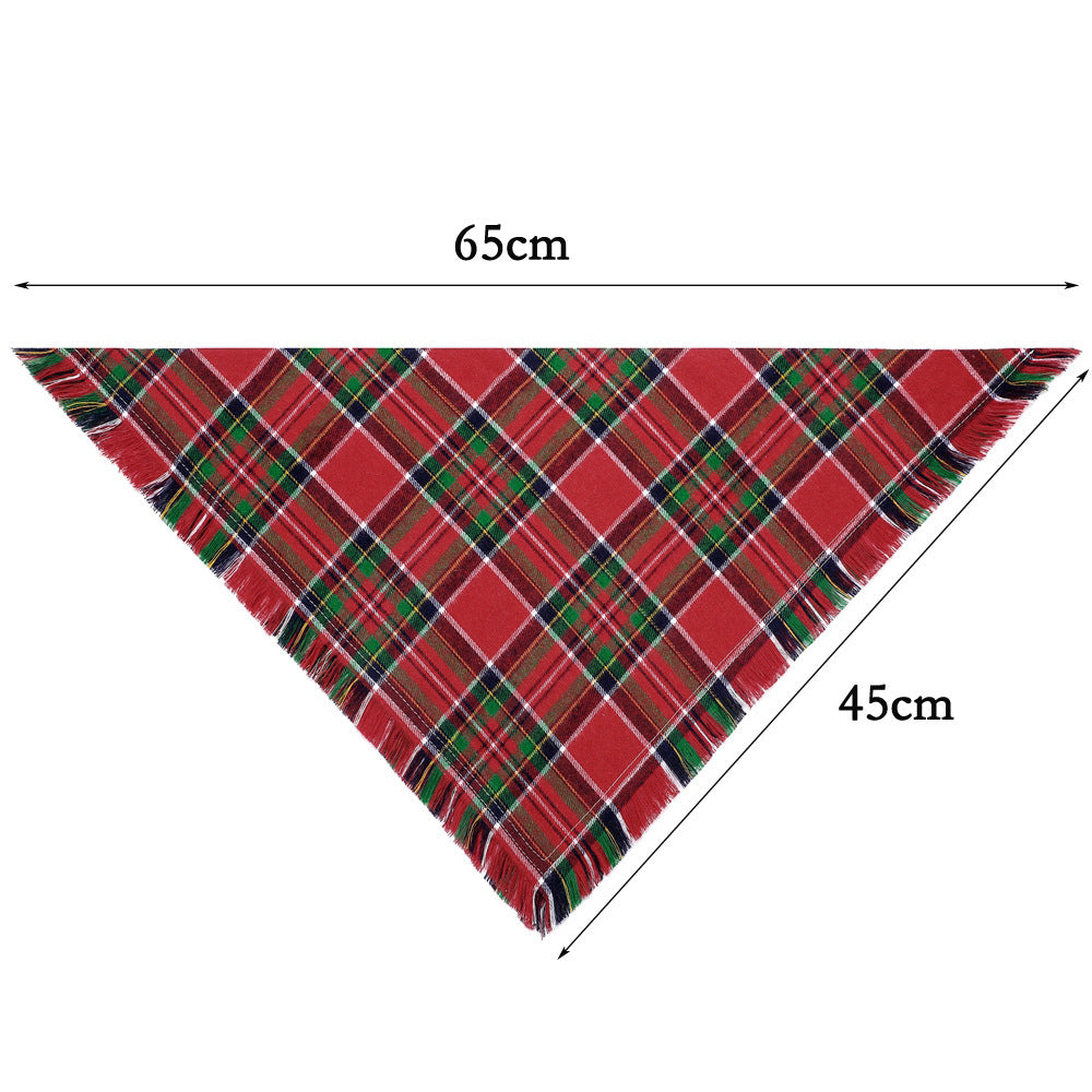 Bandana Automnal pour Chien – Baroudog® FallSpirit Tartan