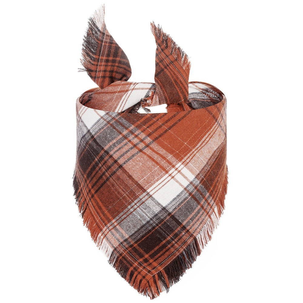 Bandana Automnal pour Chien – Baroudog® FallSpirit Tartan